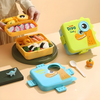 🦖PACK DINO KIDS® (TAPER DOBLE CAPA + TOMATODO DIVERTIDO DE DINOSAURIO)🍱