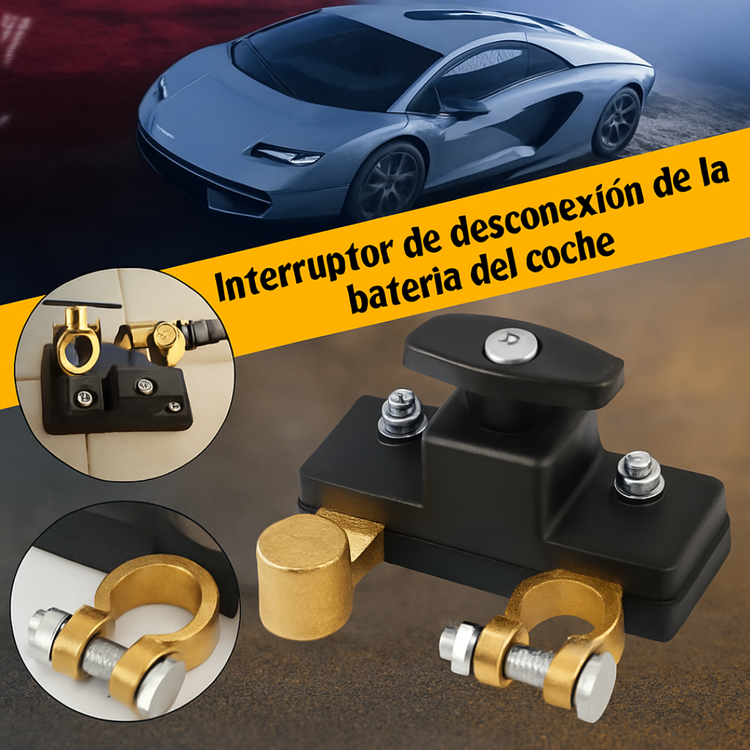 🔋 Interruptor Corte de Batería 🚗