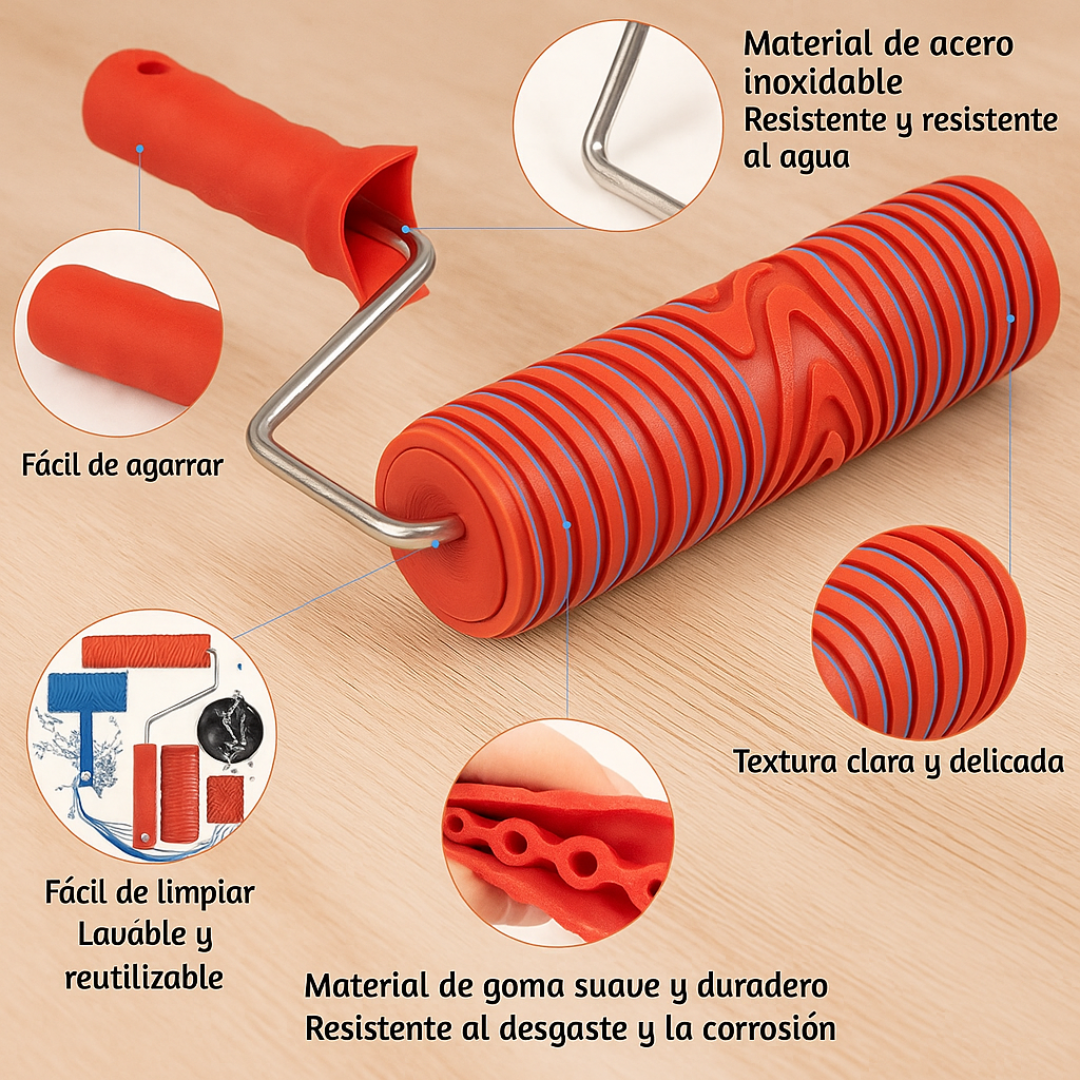 Kit de Herramientas con Textura para Madera 🪵🎨 (crea vetas y acabados realistas en segundos)