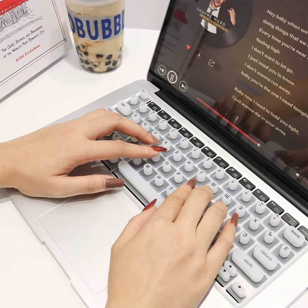 ⌨️SILIK-KEY PROTECT® (PELÍCULA PARA TECLADO – IDEAL PARA UÑAS LARGAS)✨