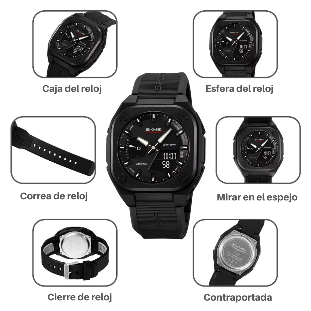 ⌚ RELOJ DEPORTIVO SKMEI PARA HOMBRE ⌚