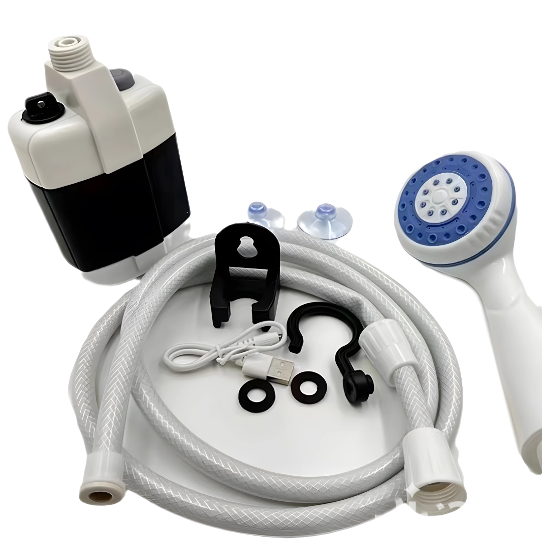 🚿DUCHA PORTÁTIL CAMP-SHOWER® (COMPACTA Y FÁCIL DE USAR EN EXTERIORES)🏕️