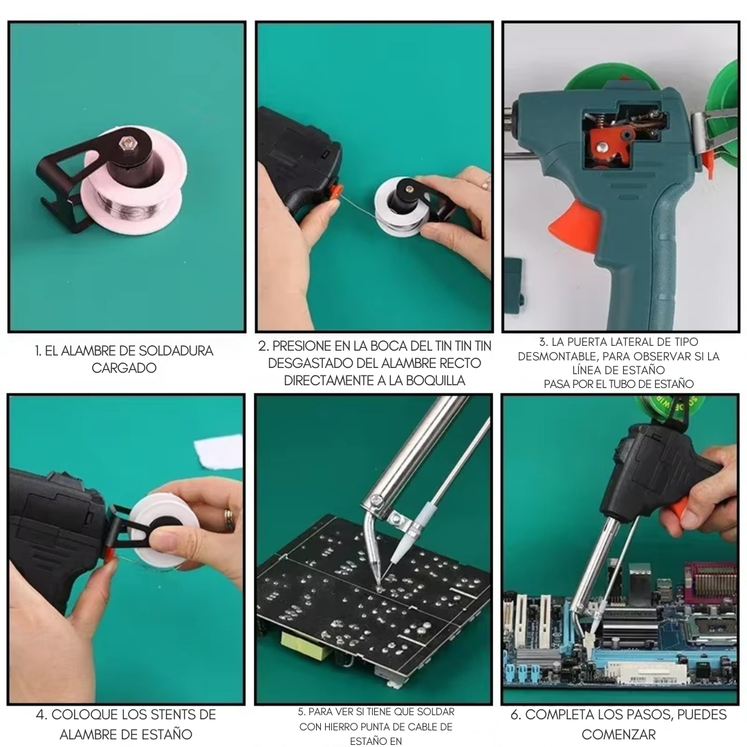 🛠️SOLDADOR AUTOTIN PRO® (APLICACIÓN AUTOMÁTICA DE ESTAÑO CON CONTROL DE PRECISIÓN)⚡