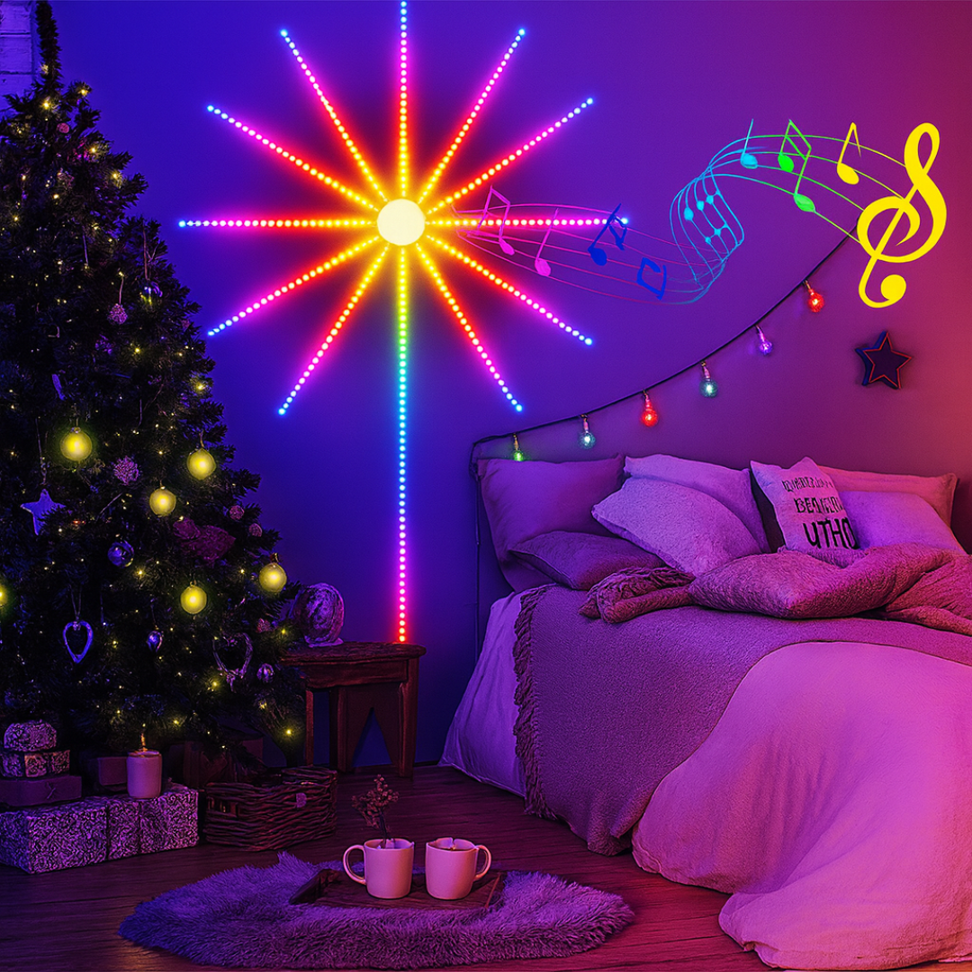 💥PIROTÉCNICOS INTELIGENTES 🎆 (luces sincronizadas con tu música y control por app)🚥