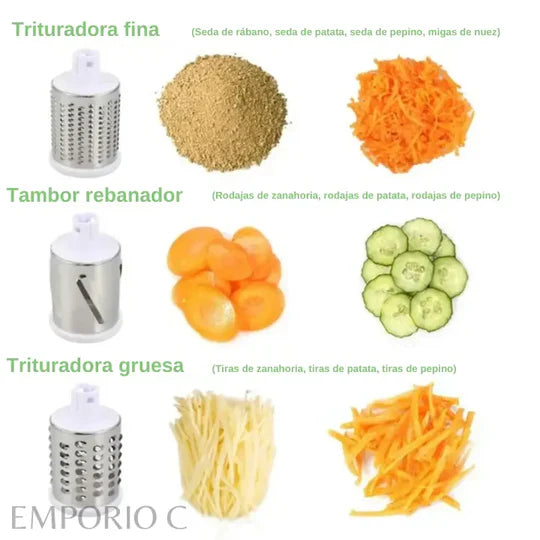 👨‍🍳RALLADOR - REBANADOR MANUAL👨‍🍳