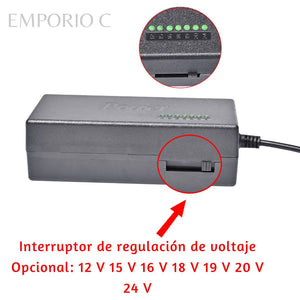 CARGADOR UNIVERSAL PARA LAPTOP