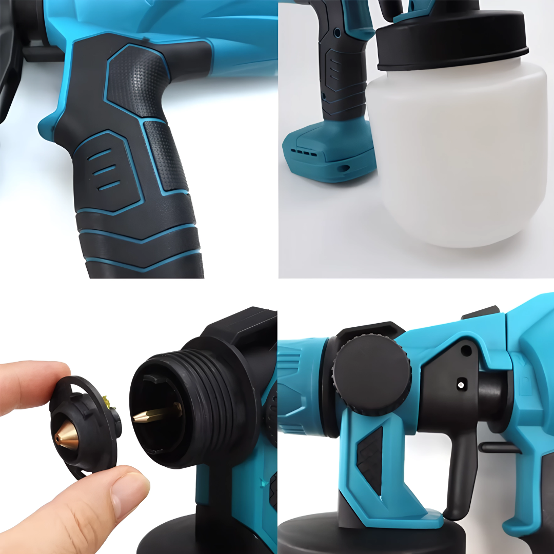 🔫PISTOLA DE PULVERIZACIÓN WIRELESS SPRAY® (PRECISIÓN Y COMODIDAD SIN CABLES)🎨