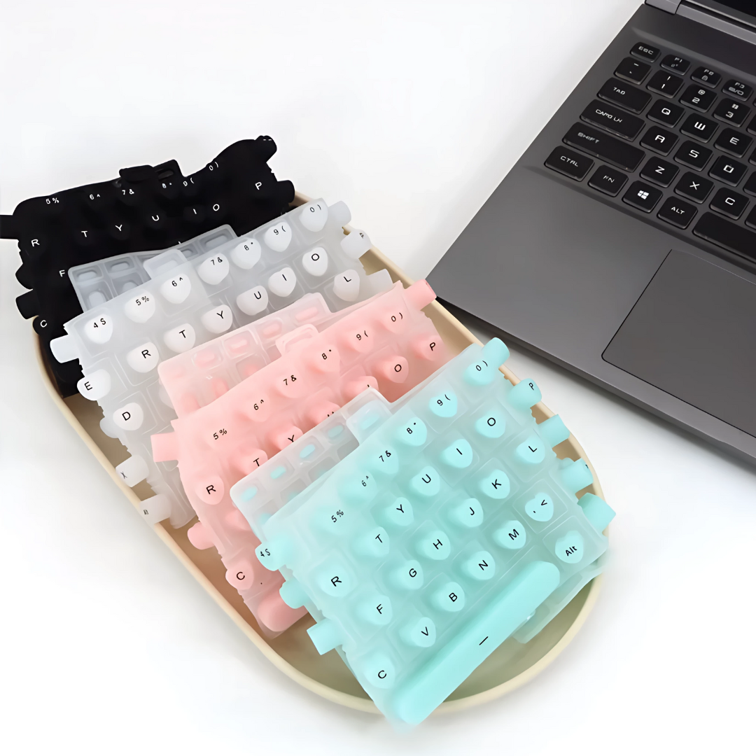⌨️SILIK-KEY PROTECT® (PELÍCULA PARA TECLADO – IDEAL PARA UÑAS LARGAS)✨