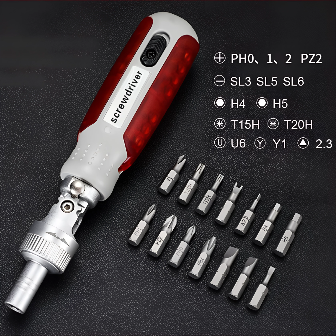🔧DESTORNILLADOR MULTIFUNCIÓN X-TOOL® (VERSATILIDAD Y PRECISIÓN EN UNA SOLA HERRAMIENTA)⚡