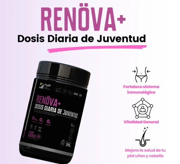 RENOVA PLUS - COLÁGENO DOBLEMENTE HIDROLIZADO🧬