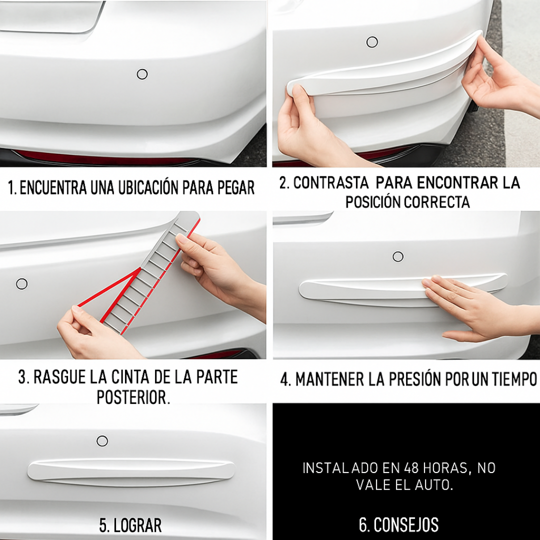 Protector Anticolisión (protege tu auto de golpes y rasguños) 🚗🛡️✨