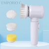 🧼CEPILLO ELECTRICO DE LIMPIEZA 5 EN 1🧽