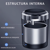 🚬CENICERO LED CAR ASH® (CON LUZ INTEGRADA Y DISEÑO ANTIHUMO PARA TU AUTO)🚗