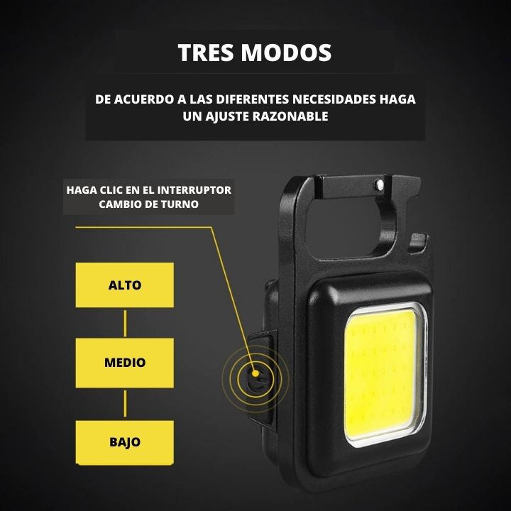 🔦 MINI LINTERNA MULTIFUNCIONAL