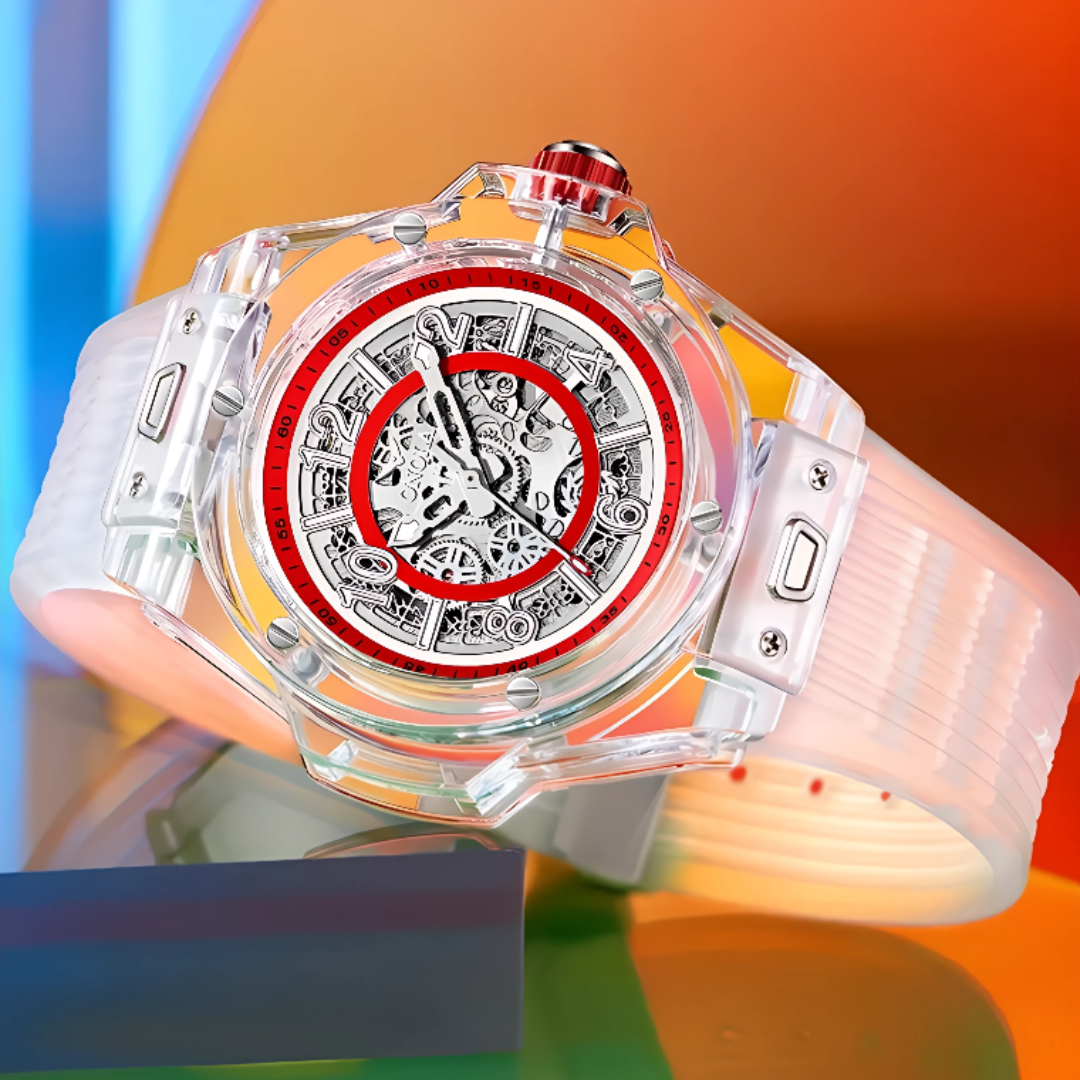 ⌚ RELOJ ONOLA  PREMIUM AUTOMÁTICO 3D ⌚ (Diseño hueco estereoscópico para un estilo que impone presencia y elegancia)