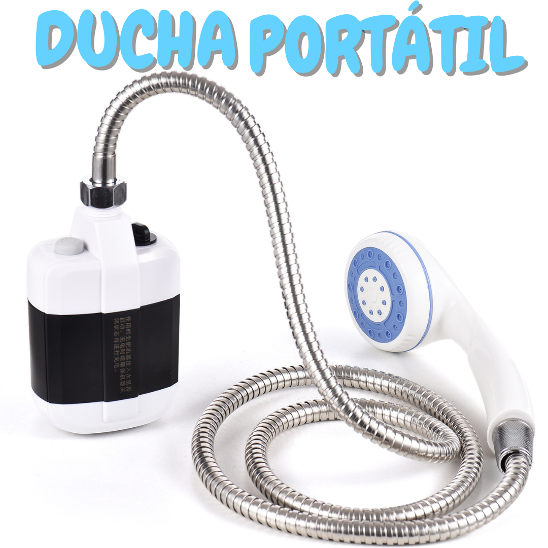 🚿DUCHA PORTÁTIL CAMP-SHOWER® (COMPACTA Y FÁCIL DE USAR EN EXTERIORES)🏕️