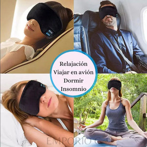 🛌MÁSCARA DE DORMIR ORIGINAL CON AURICULARES BLUETOOH😴