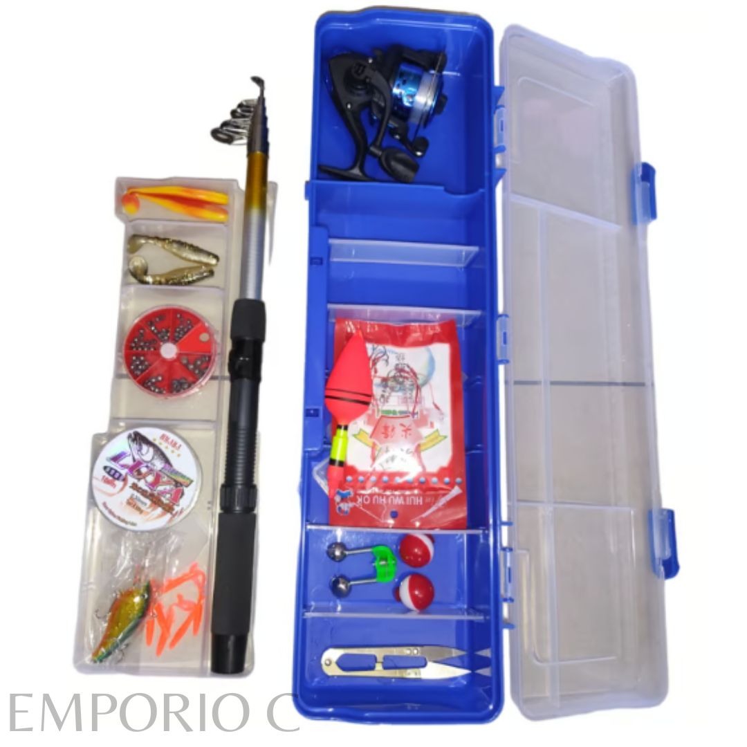 🎣KIT DE PESCA PROCAST® (TODO LO QUE NECESITAS PARA UNA GRAN CAPTURA)🛶
