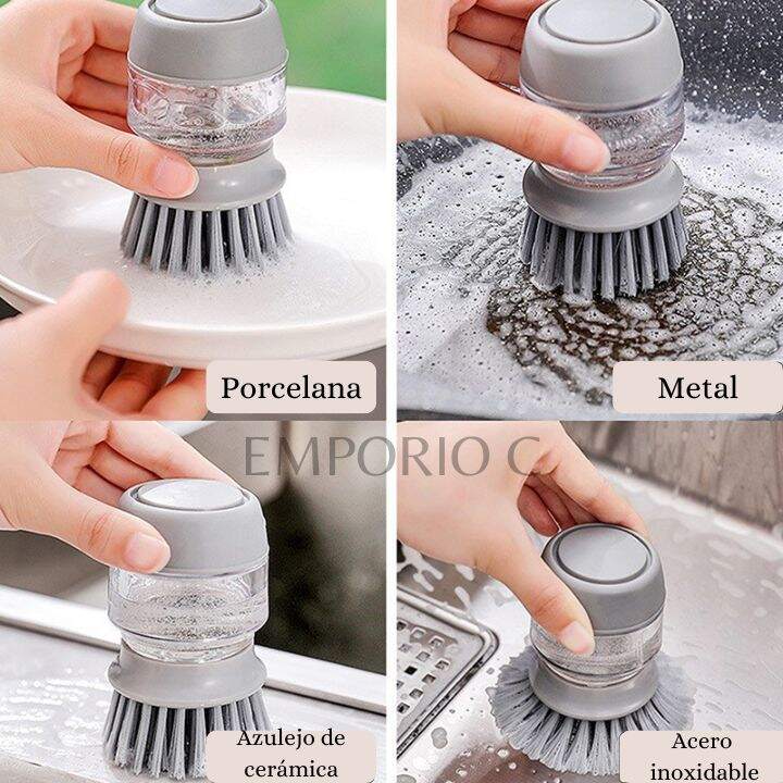 🪥CEPILLO CON DISPENSADOR🧼