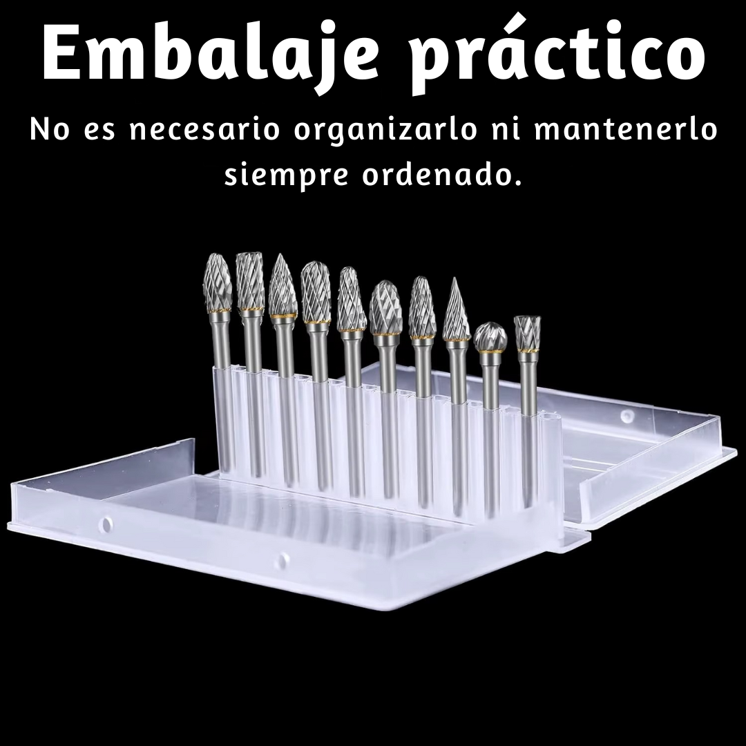 🛠️Kit de Limas Carburo Master 🔩