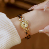 Reloj Clásico BS (elegancia de alta gama con diseño carey y ámbar) ⌚✨🟤