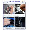 PERILLA DE ENGRANAJE MANUAL DE CRISTAL LUMINOSO ✨ – ESTILO QUE BRILLA EN CADA CAMBIO