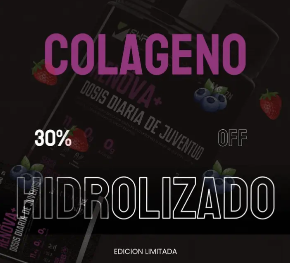 RENOVA PLUS - COLÁGENO DOBLEMENTE HIDROLIZADO🧬