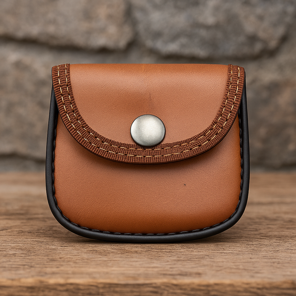 Sencillera de Cuero Ecológico 💼🌿