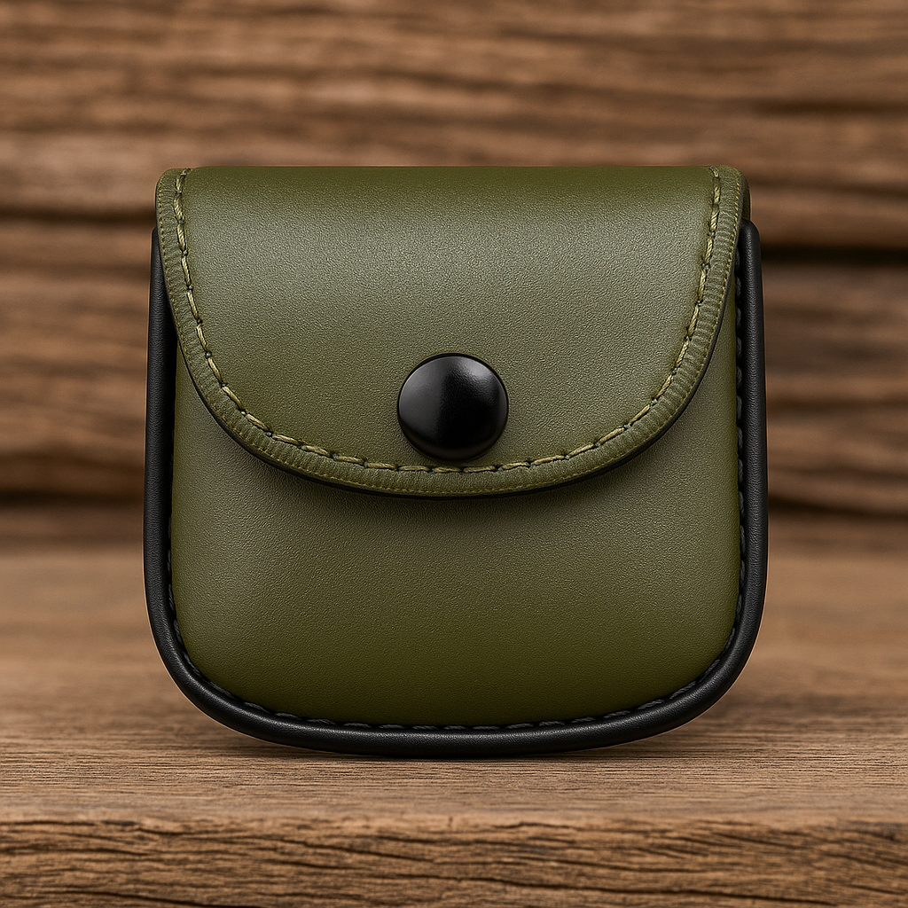 Sencillera de Cuero Ecológico 💼🌿