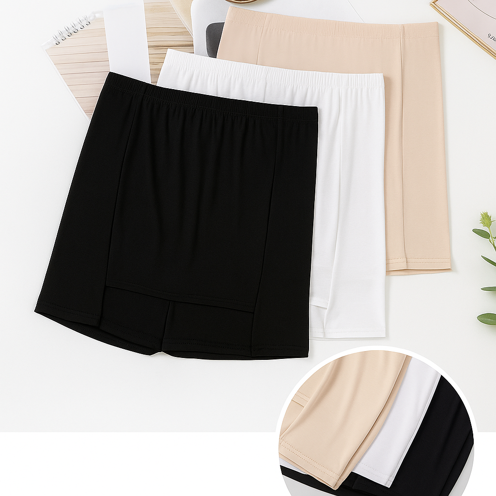 Short de Seguridad (confianza y comodidad con doble capa) 🩳✨💃