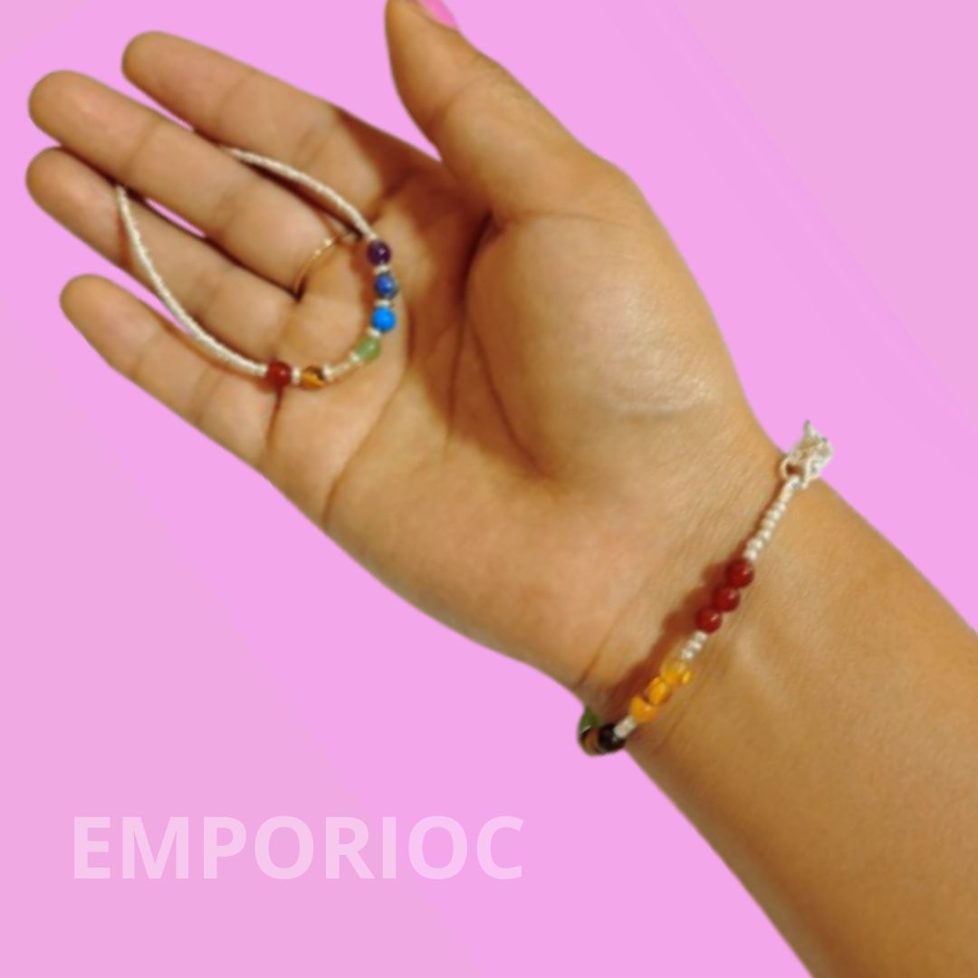 ✨PULSERA ENERGY CHAKRA LIGHT® (ARMONÍA Y EQUILIBRIO EN CADA CUENTA)🌈