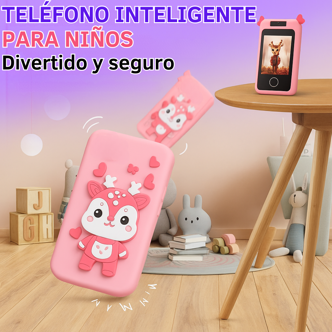 📱ERTYU KIDS PHONE® (TELÉFONO INTELIGENTE SEGURO Y DIVERTIDO PARA NIÑOS)🧸