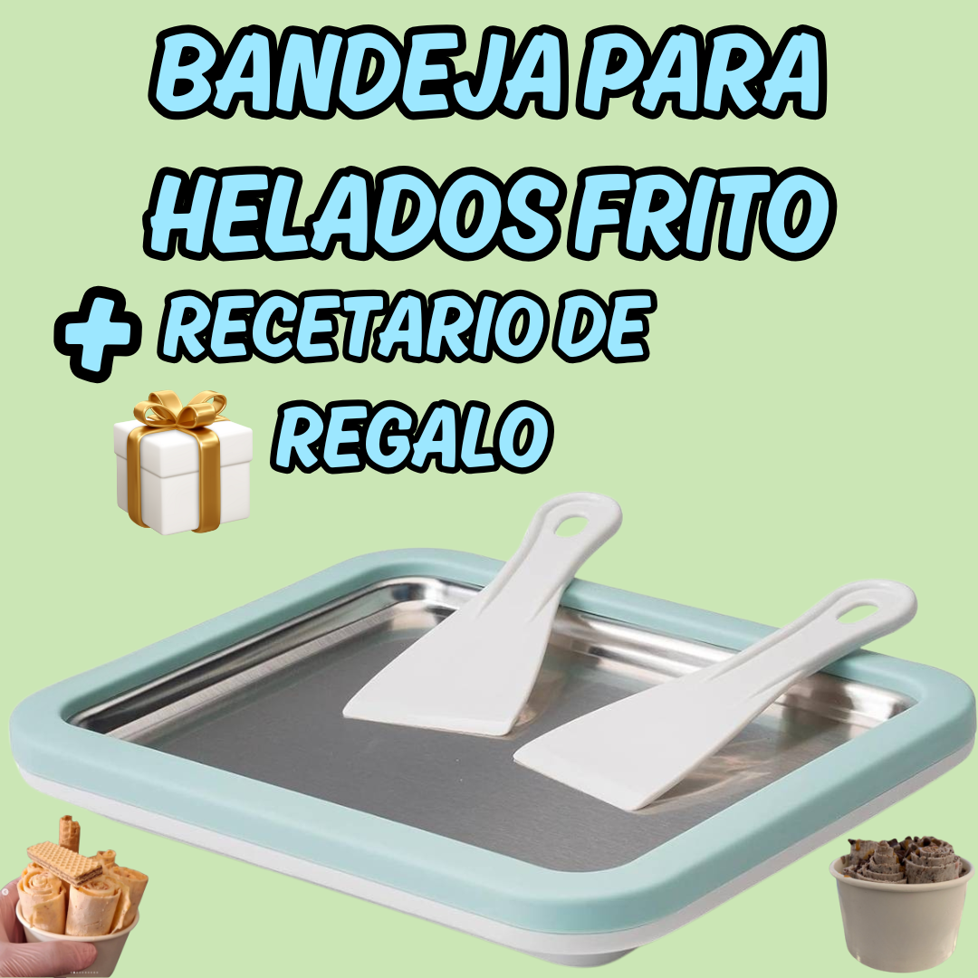 🍨BANDEJA FROZEN ROLL® (CREA HELADO FRITO ARTESANAL EN MINUTOS) ✨