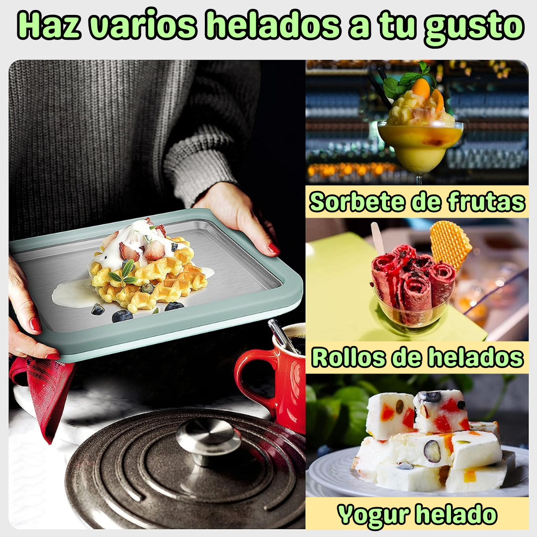🍨BANDEJA FROZEN ROLL® (CREA HELADO FRITO ARTESANAL EN MINUTOS) ✨