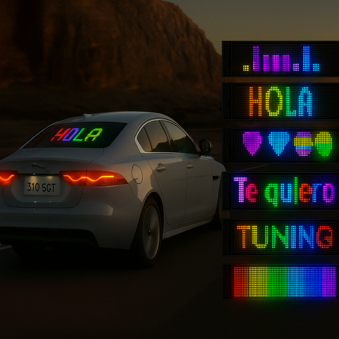 Tiras LED para Auto (ilumina y personaliza tu carro fácilmente) 🚗💡✨