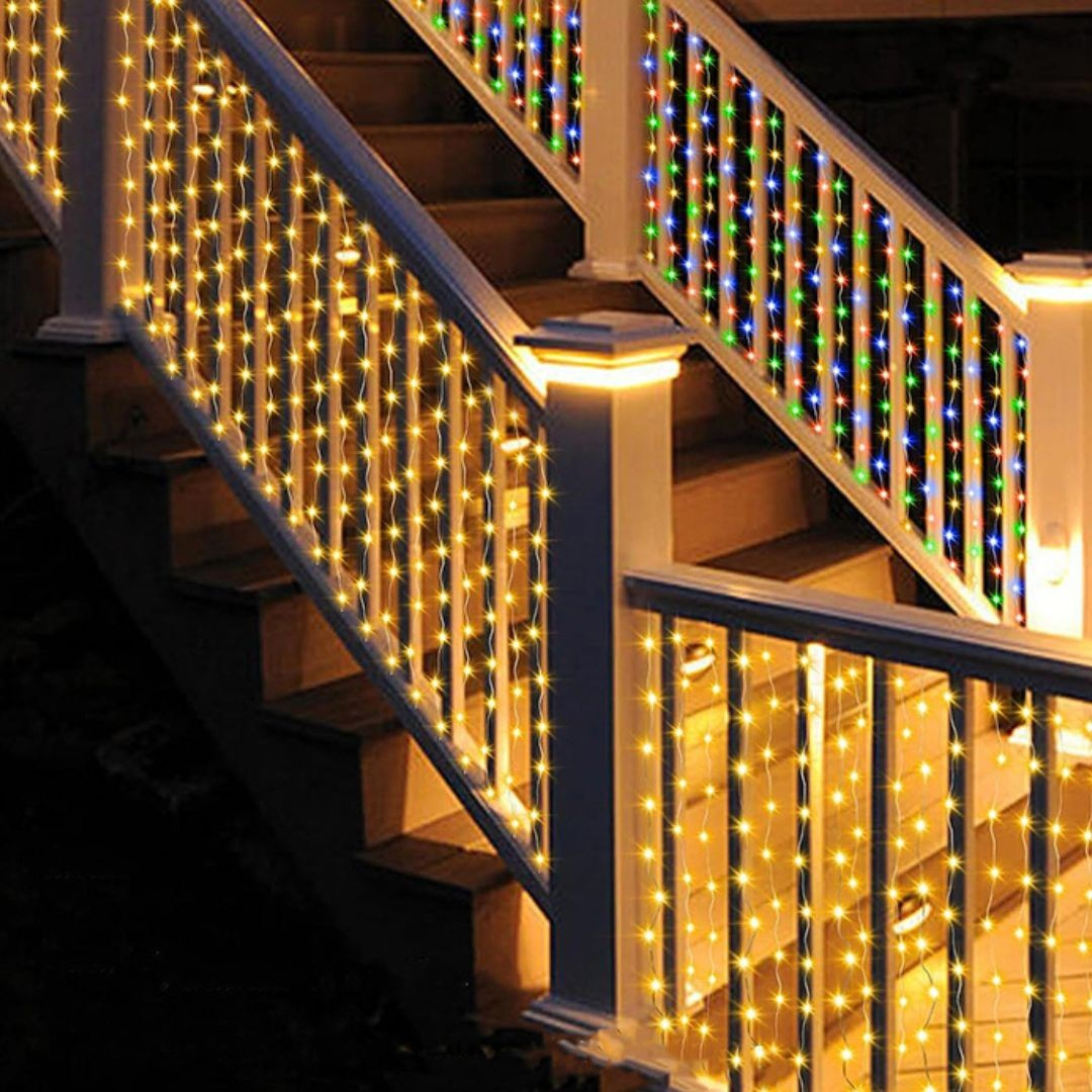 Cortina de Luces LED Cálido 💡✨