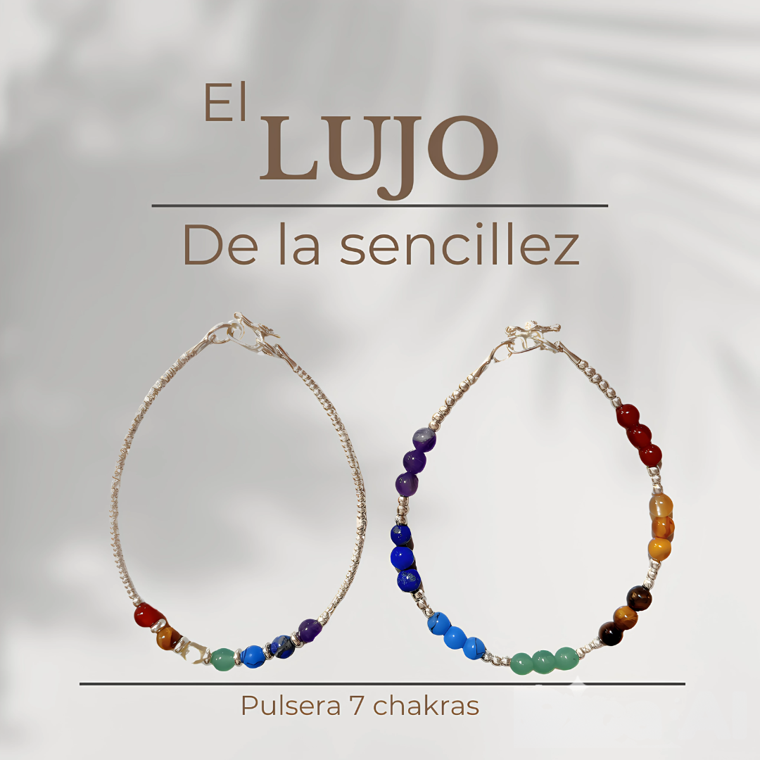 ✨PULSERA ENERGY CHAKRA LIGHT® (ARMONÍA Y EQUILIBRIO EN CADA CUENTA)🌈