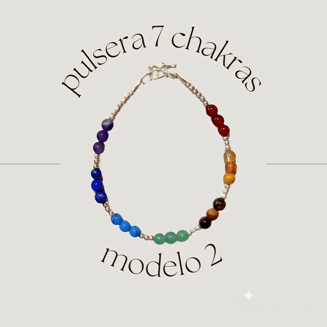 ✨PULSERA ENERGY CHAKRA LIGHT® (ARMONÍA Y EQUILIBRIO EN CADA CUENTA)🌈